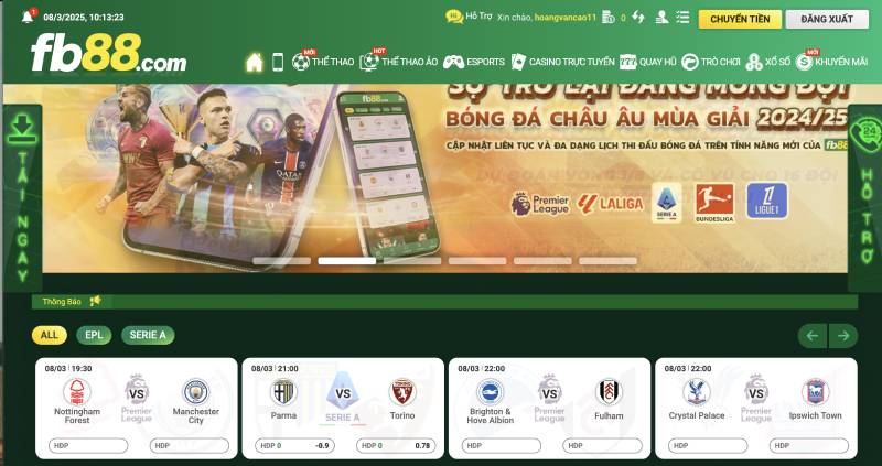 Giao diện thông minh, tối ưu trên PC và Mobile